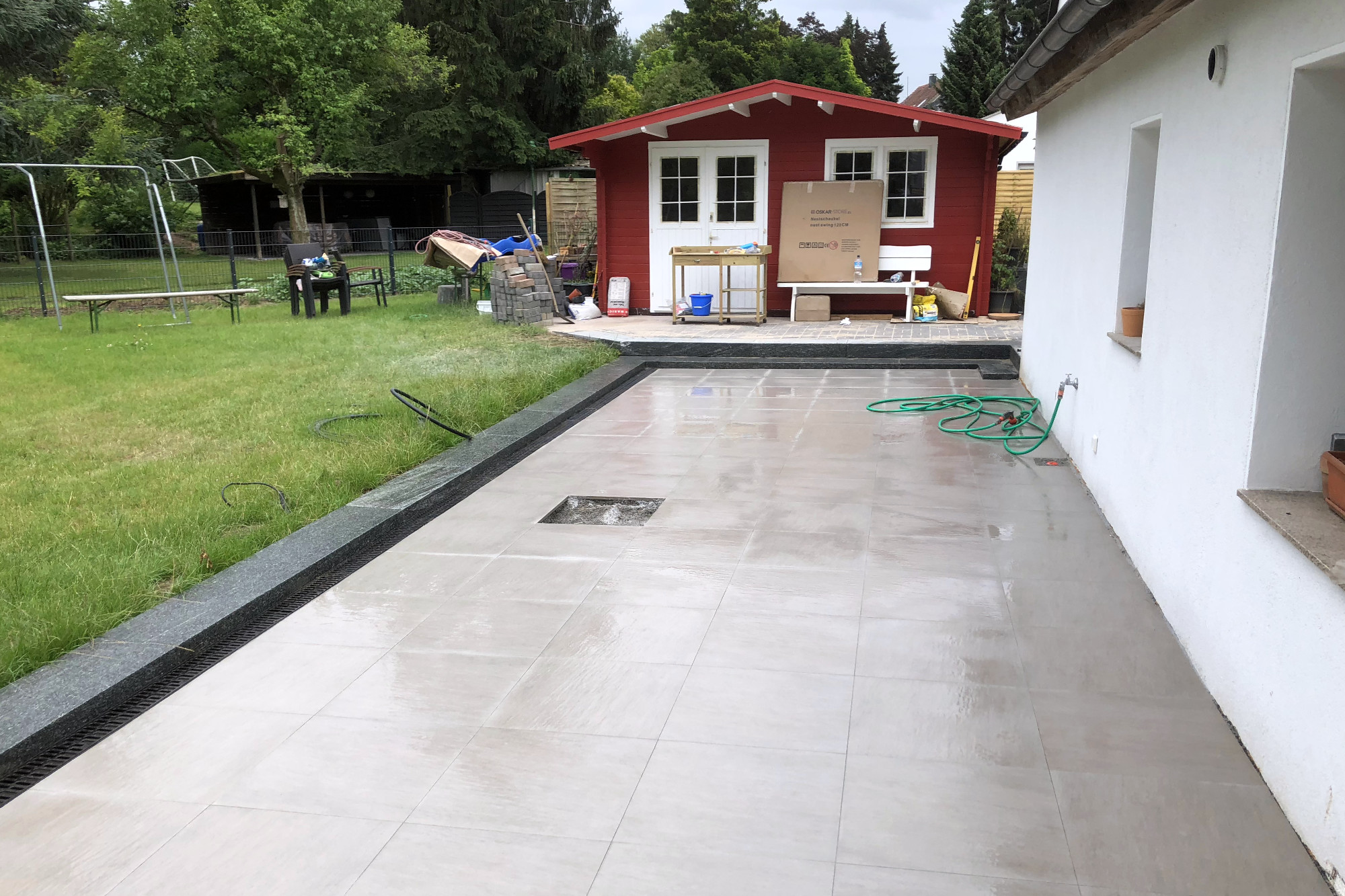 Keramikterrasse
