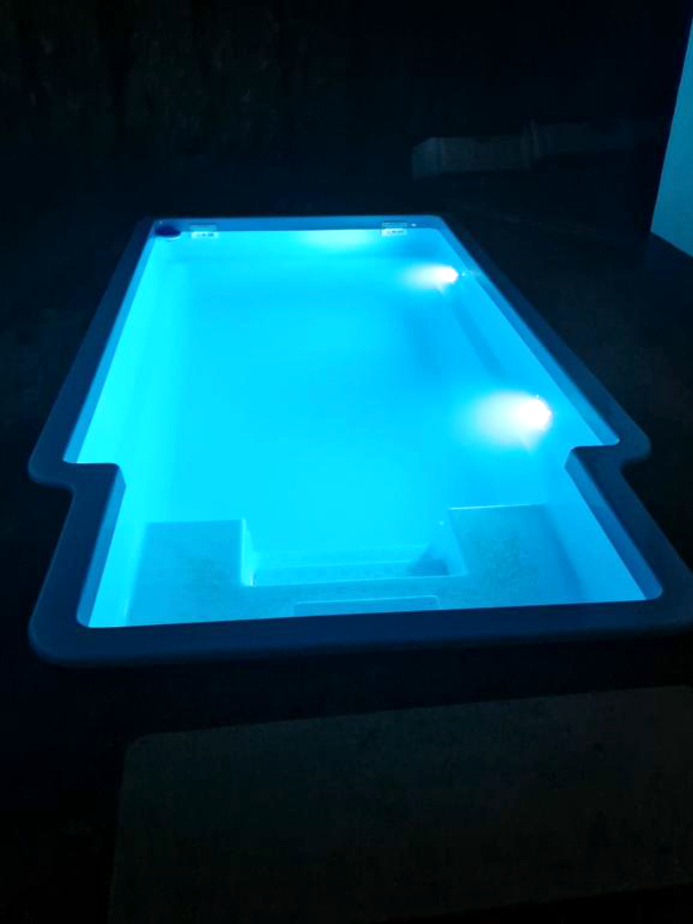 Gfk Pool blau 2,45×4,90×1,50